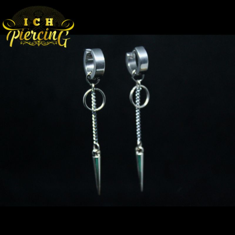 IP-AD anting jepit dan tindik style Korea / anting tindik Korea / anting jepit Korea