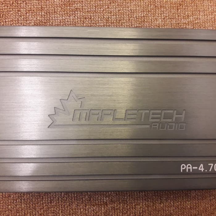 Power 4 Channel Mapletech PA 4.70D
