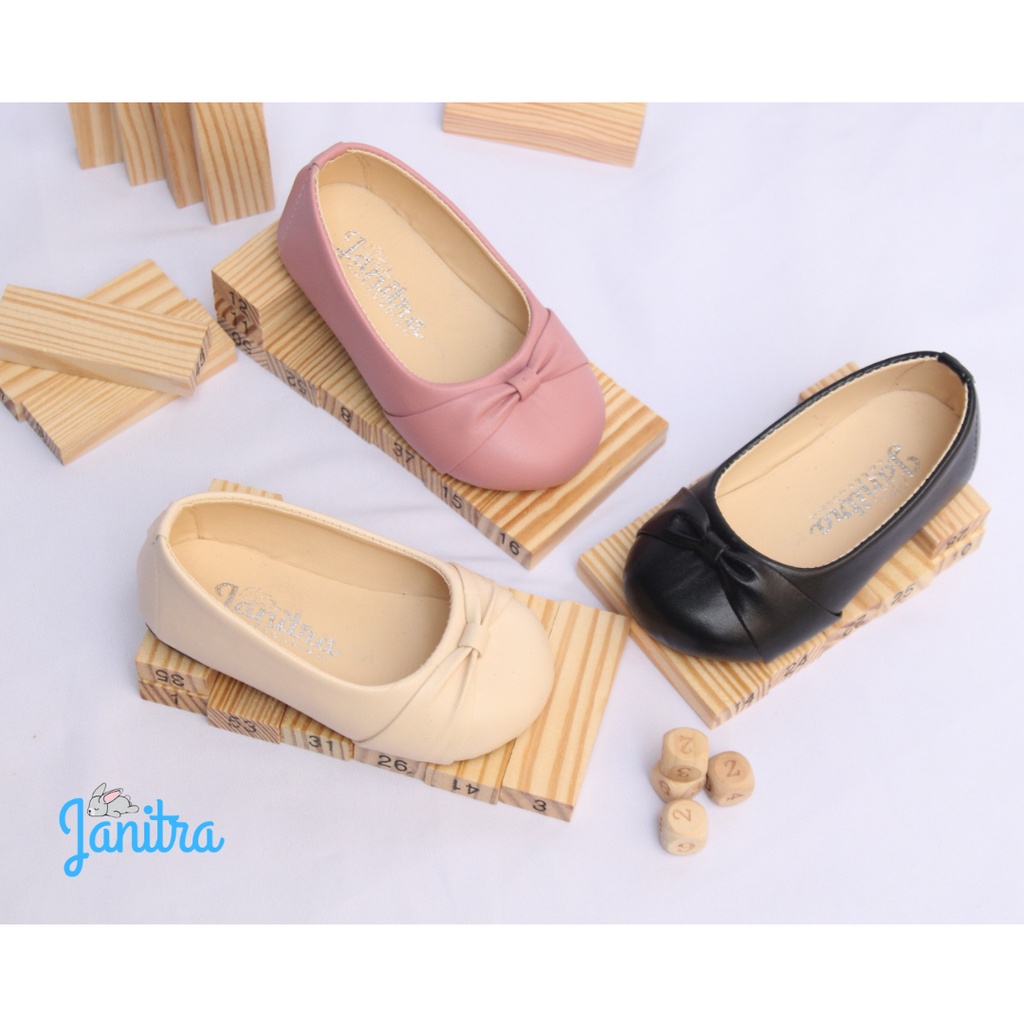 janitra sepatu balet anak balita perempuan flatshoes anak 22-30  AMARA sol karet