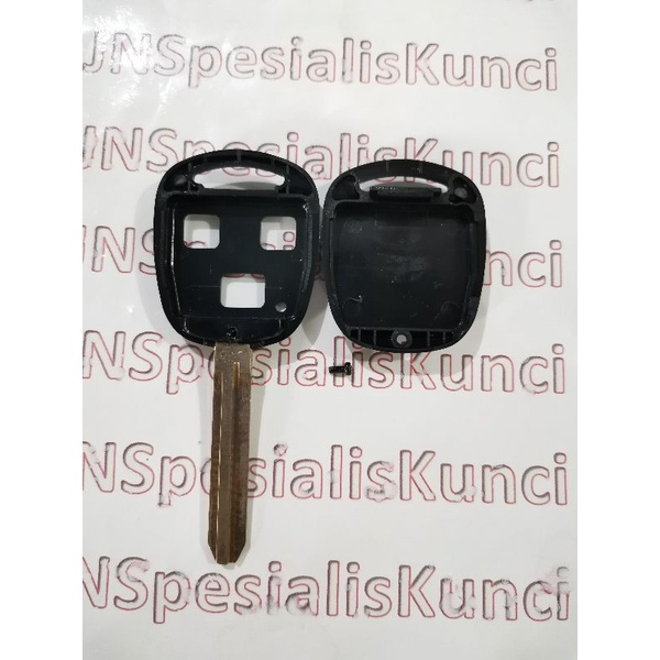 casing kunci remote toyota harier 3 tombol blade 43