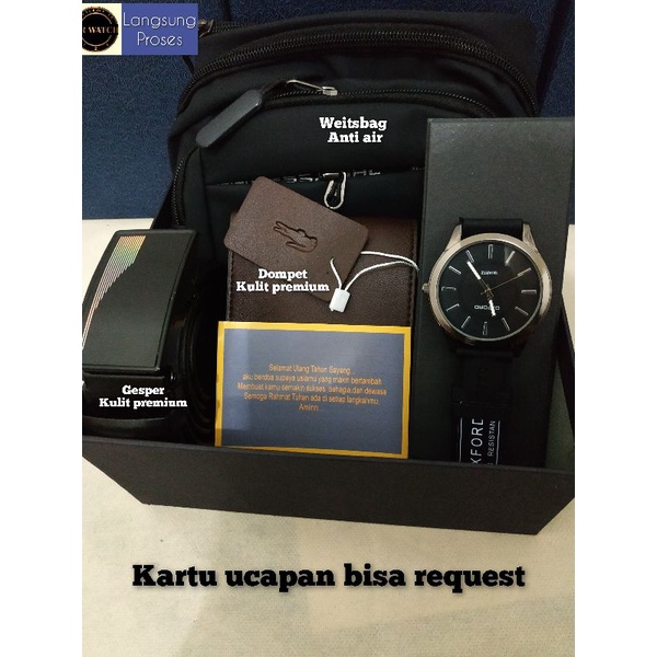 Hampers Cowok/Kado Ulang Tahun Cowok/Hadiah Cowok