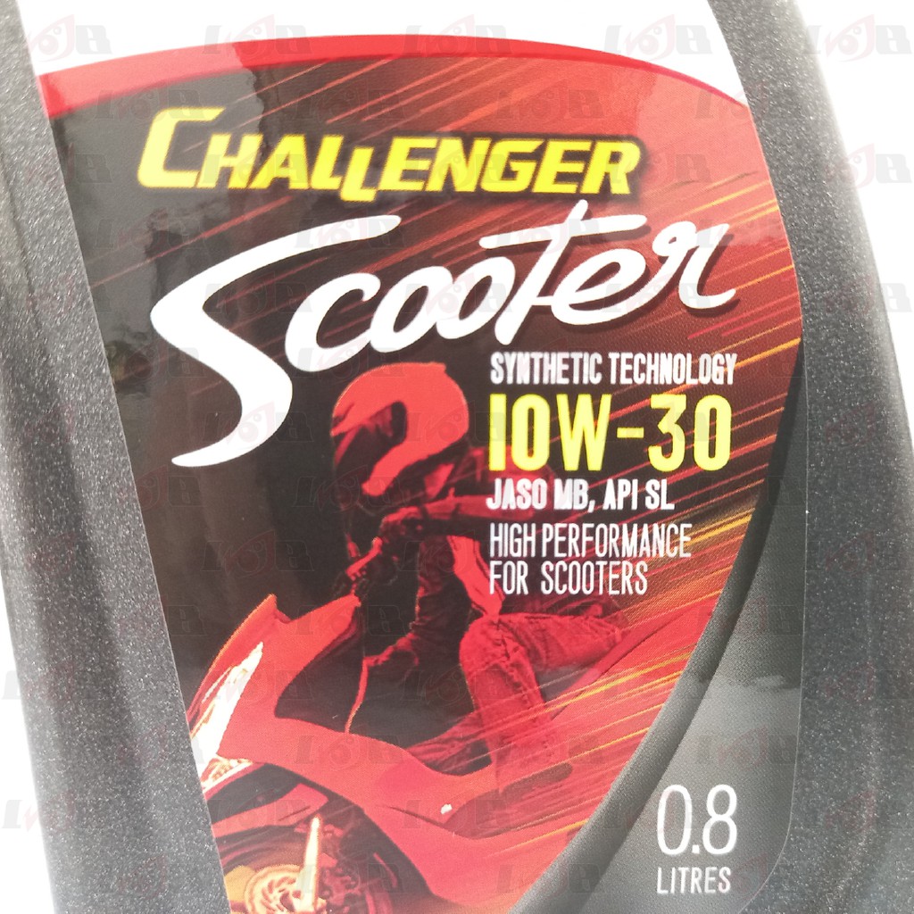 Oli PTT Matic Scooter Challenger 10W30 JASO MB Lubricants Oil Motor Matik Universal 800ml