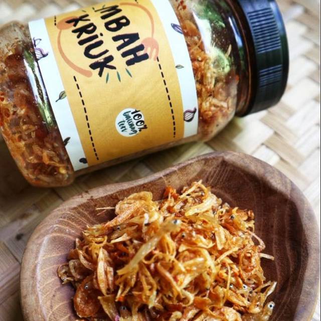 

Bawang teri goreng mbah kriuk