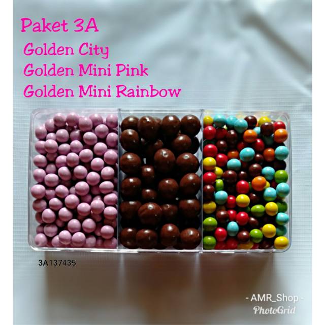 

Coklat Tray sekat 3 Paket 3A