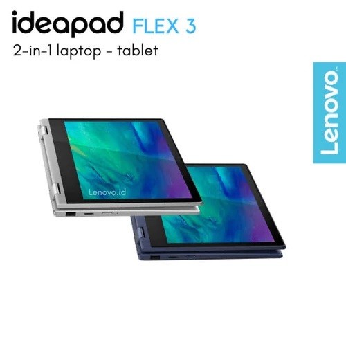 LENOVO IDEAPAD FLEX 3 DUALCORE N4020 4GB 256GB 11.6&quot; OHS W10 RESMI