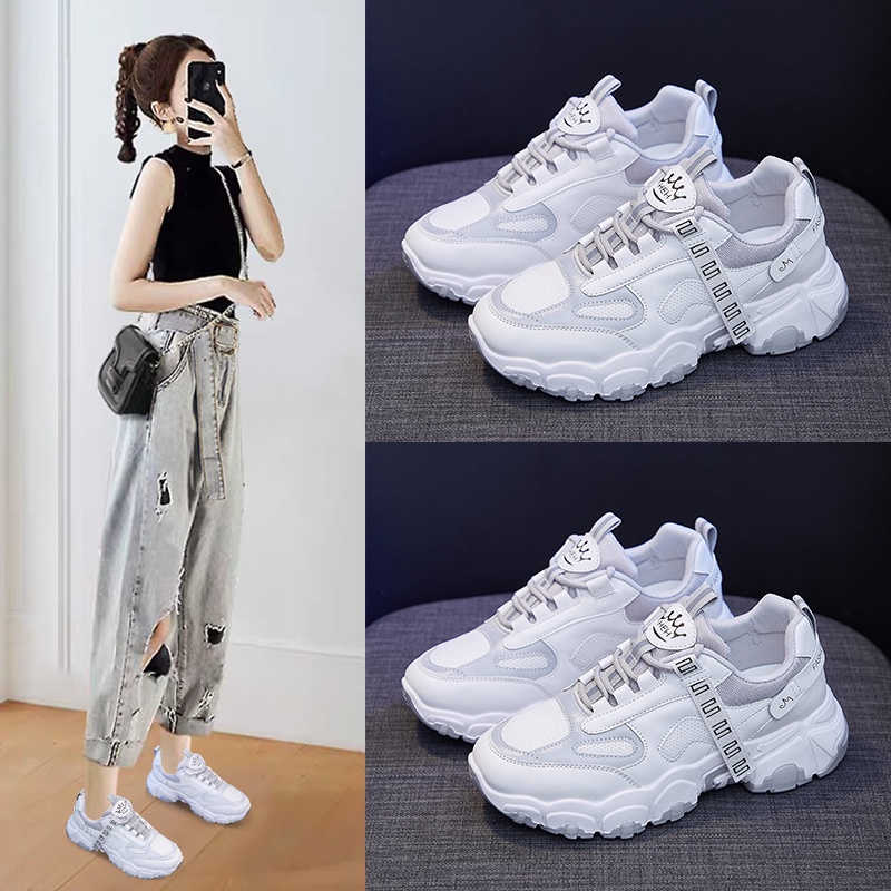 Taspopo 1016 Sepatu Sneaker Wanita Fashion Korea Import