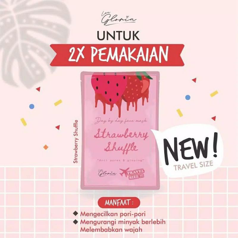 [BELI 1 FREE GIFT]MASKER ORGANIK BY LEA GLORIA 10g