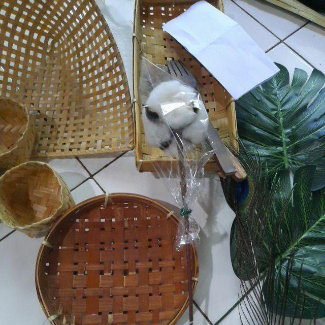 (np10) Nampan Pp Premium S 30x21x4 Nampan Makanan Penadah Gelas Penadah Bambu Nampan Bambu Anyaman