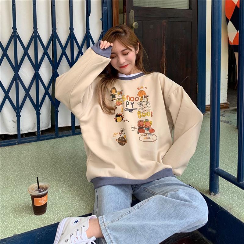 NEW SNOOPY 2019 CREWNECK MAT FLEECE (V1)