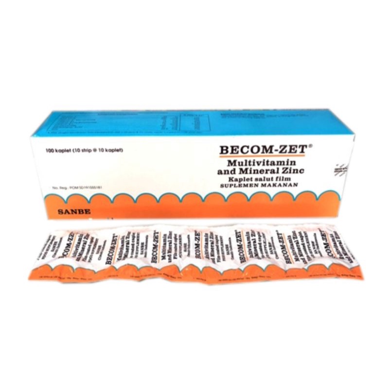 BECOM-ZET. MULTIVITAMIN DAN ZINC