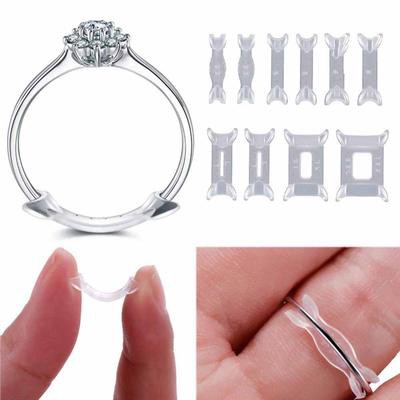 ECER 1 PCS Pengganjal Cincin Transparan Ring Size Adjuster Reducer Size (Pengecil Cincin supaya tidak longgar / kebesaran)