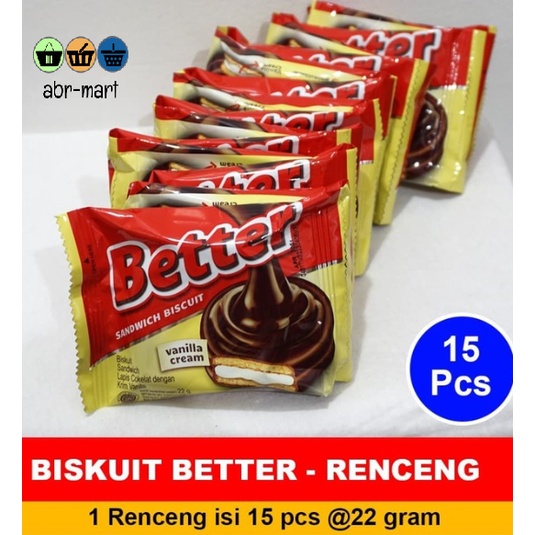 Jual Better Vanilla Sachet [ 1 PACK ISI 10 BONUS 5 SACHET ] Indonesia ...