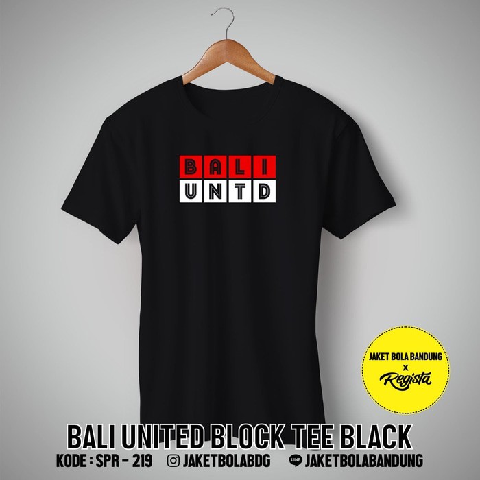 Kaos Tshirt Baju Combed 30S Bali United BU