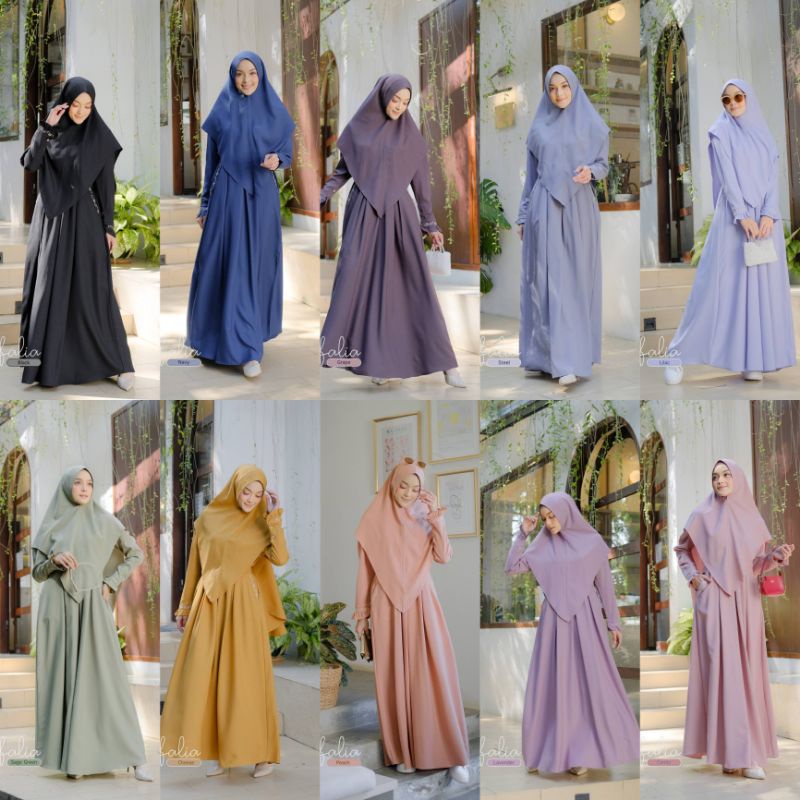 Rafaela Basic Dress  by kyra (Mom set Khimar)
