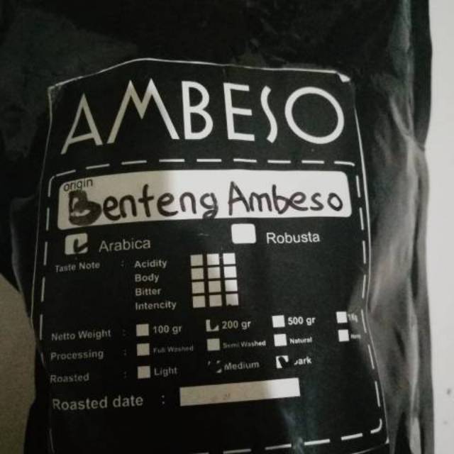 

Arabica - Toraja Ambesso