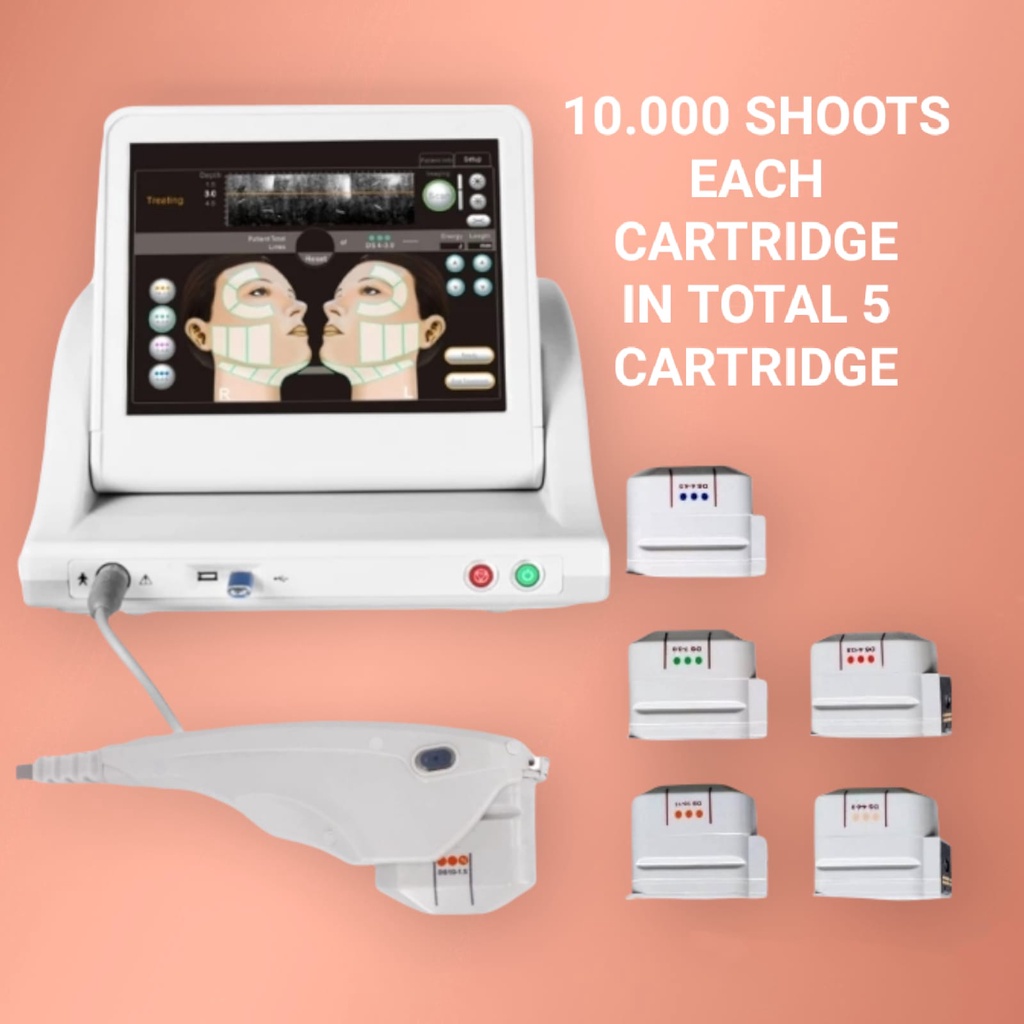 Hifu 5 cartridge face and  body