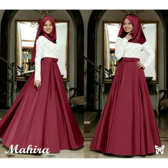 MAHIRA dress / gaun pesta remaja / baju kondangan couple / bridesmaid / lamaran / wisuda