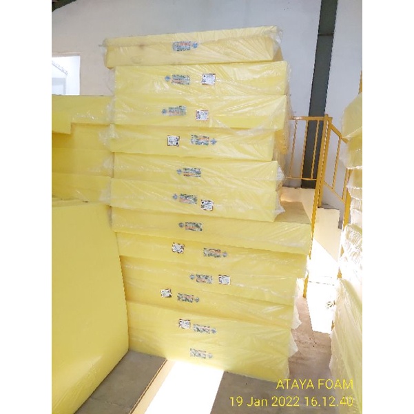 Kasur busa INOAC EOM D 24 ukuran lebar 120 cm panjang 2 mtr tebal 20 cm