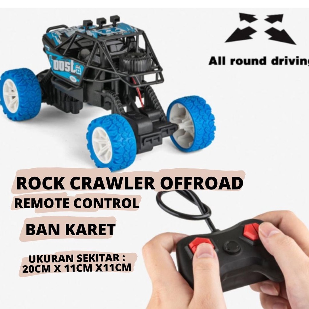 RC Rock Crawler Mainan Anak Mobil Remote Control climbing boost Monster / RC CAR REMOTE CONTROL