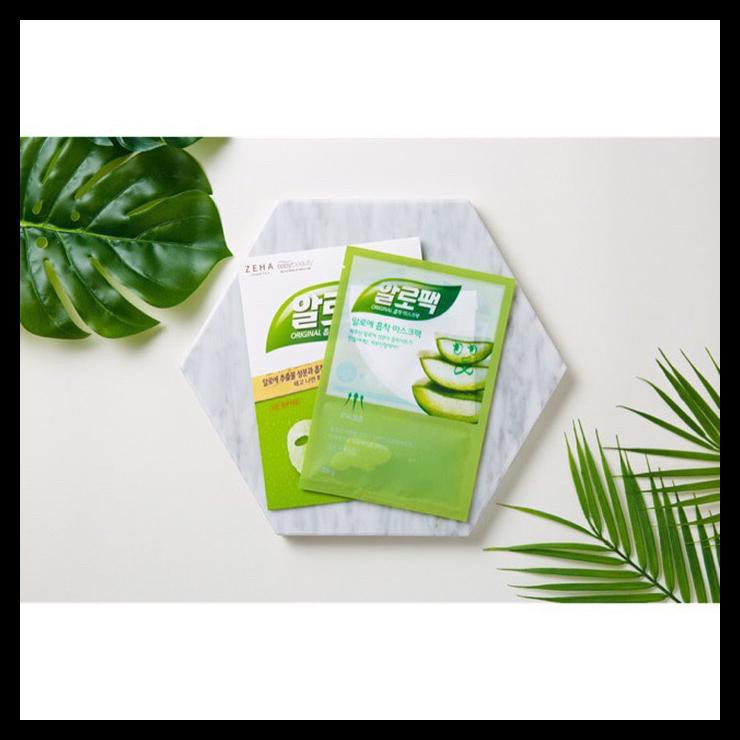 EASY BEAUTY POKA PACK POTATO FACIAL SHEET MASK / MASKER KENTANG KOREA - ALOE