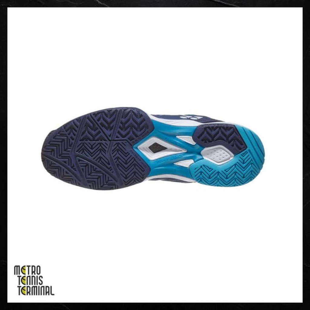 YONEX SONICAGE WIDE NAVY ( SEPATU TENIS ) - 41