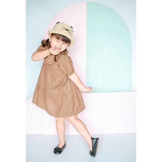 restock!!! Dress girls linen 1-5 th