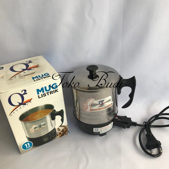 Mug Elektrik Q2 Pemanas Air Stainless Elektrik Heating