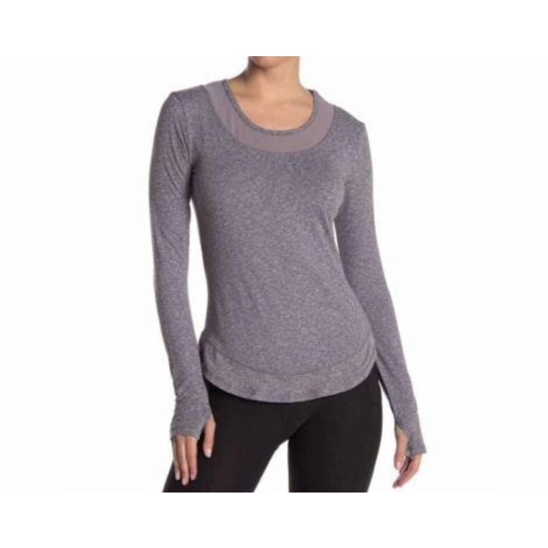 atasan olahraga wanita/gottex long sleeve thumbhole