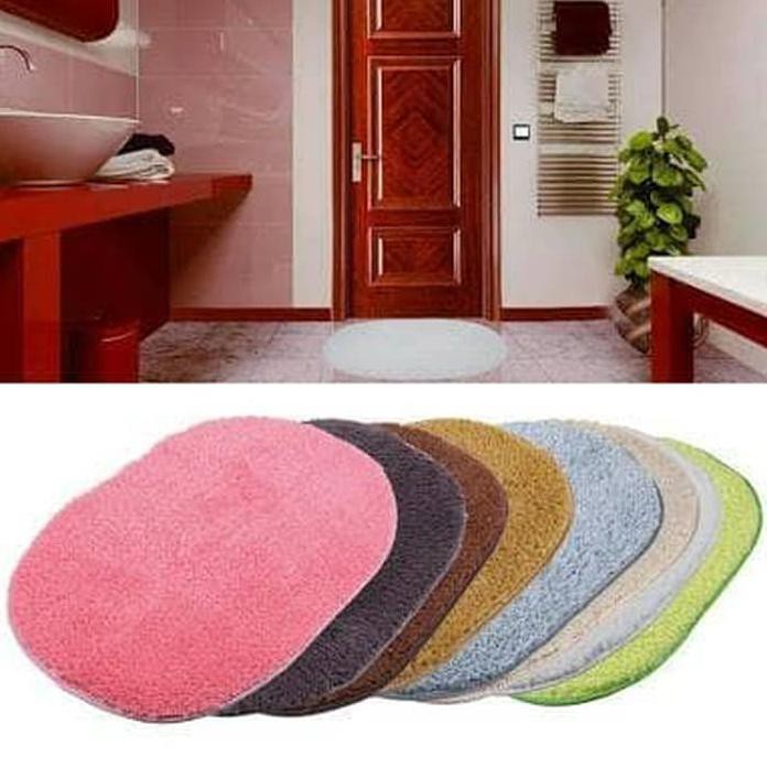 Termurah Alas Kain Karpet Lantai Karpet Bulu Sherpa Bulu Domba Abu Abu Oval