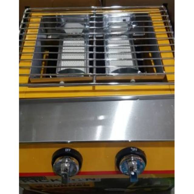 Maestro Kompor Panggangan 2 tungku  / Gas Roaster 2 burner