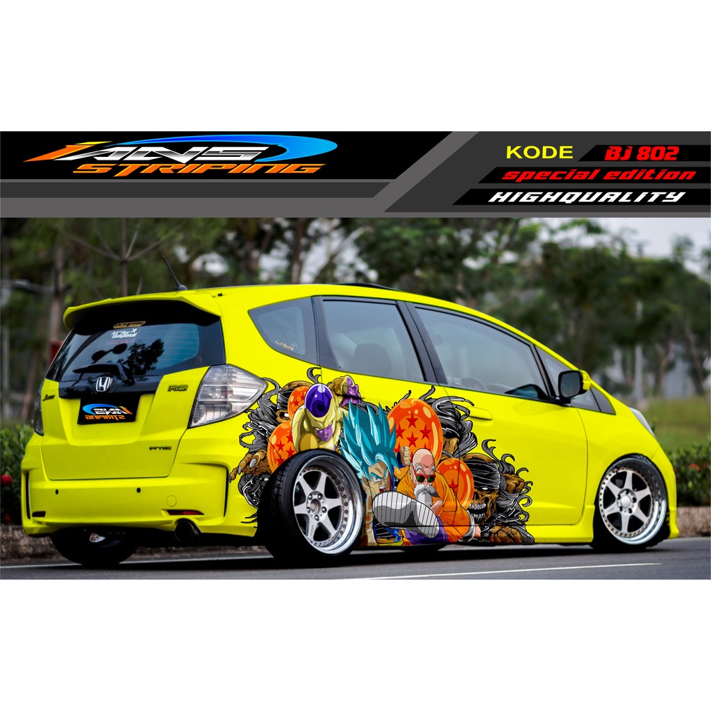 STIKER DECAL MOBIL HONDA BRIO / JAZZ RS / MOBILIO / AGYA / YARIS / ATOS / STICKER MOBIL