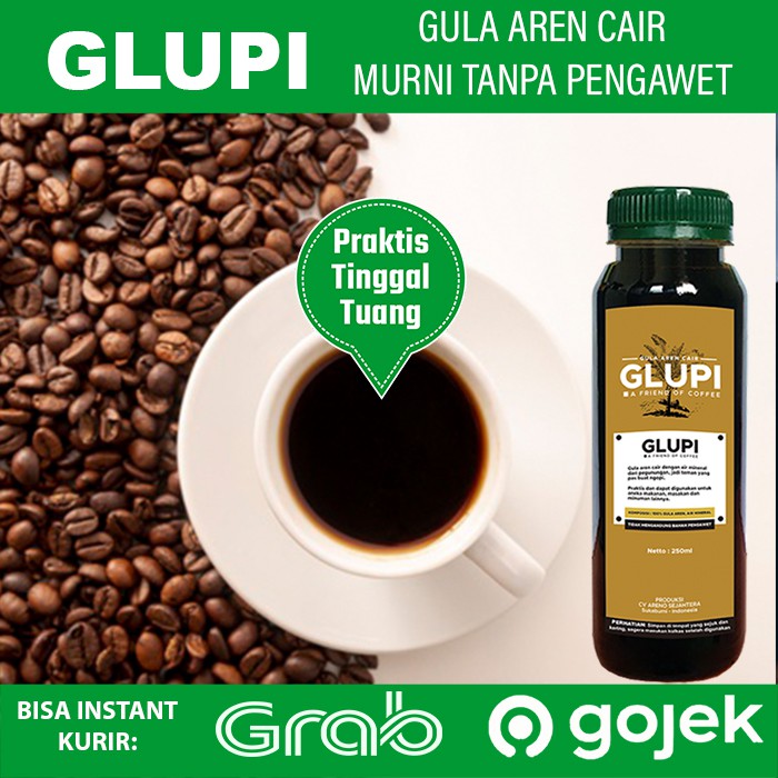 

Gula Kawung Original - Organic Brown Sugar - Untuk Ice Coffee Dan Cincau - Glupi - Gula Aren Cair