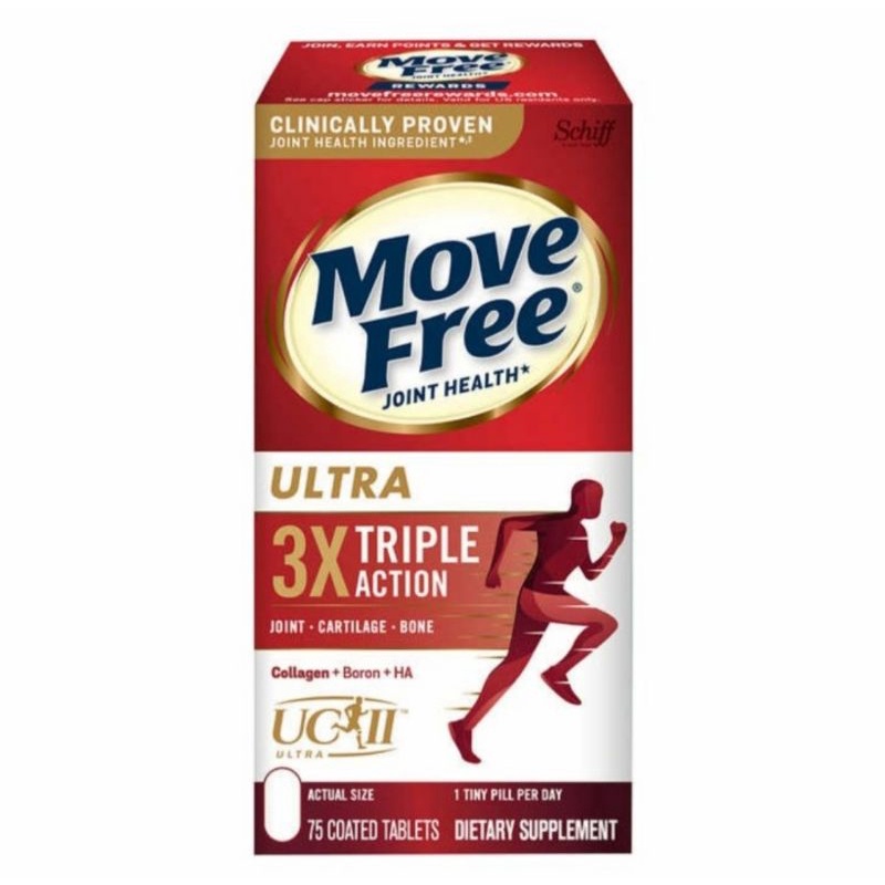 Schiff Move Free Joint Health Ultra Triple Action 75 Tablets