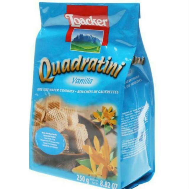 

Loacker Quadratini Vanilla 250 gram