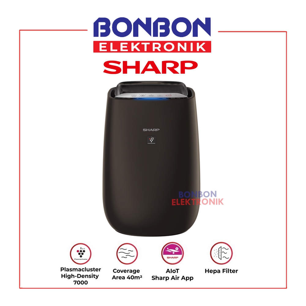 Sharp Air Purifier FP-J50Y-H / FPJ50YH Plasmacluster AloT Function