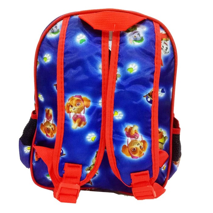 Tas Anak TK Ransel LAMPU + Music Import Paw Patrol 5D Timbul Hologram