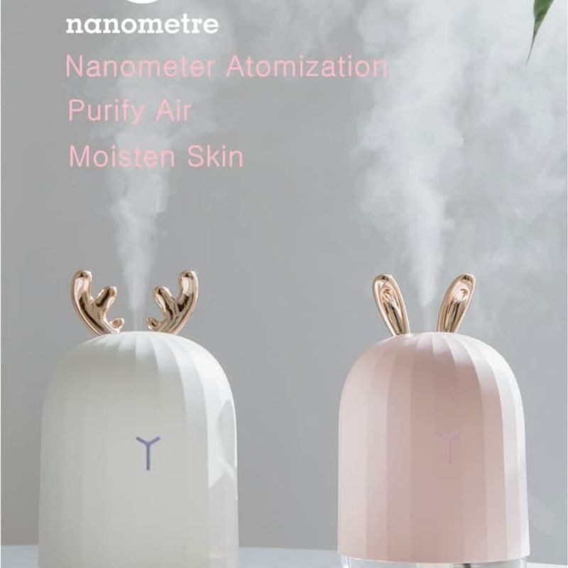 Humidifier Diffuser Aromaterapi Lucu LED Ultrasonic Pelembab Udara Aromatherapy Disfuser Taffware