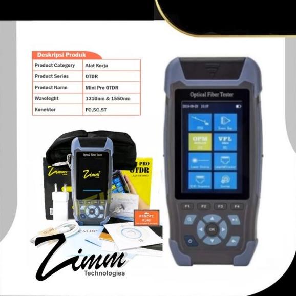 Limited Stock Mini Otdr Smart Otdr Otdr Fo Fiber Optic Multifungs