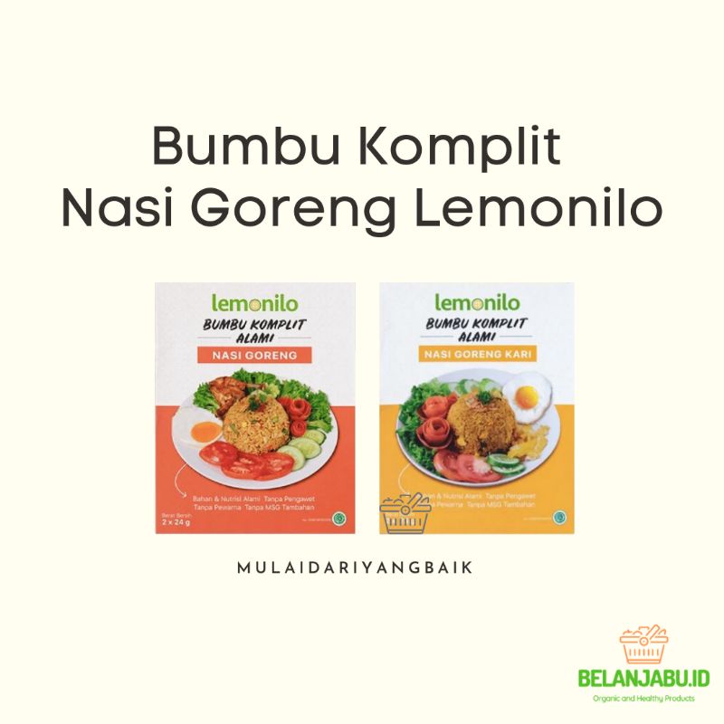 Lemonilo Bumbu Komplit Nasi Goreng