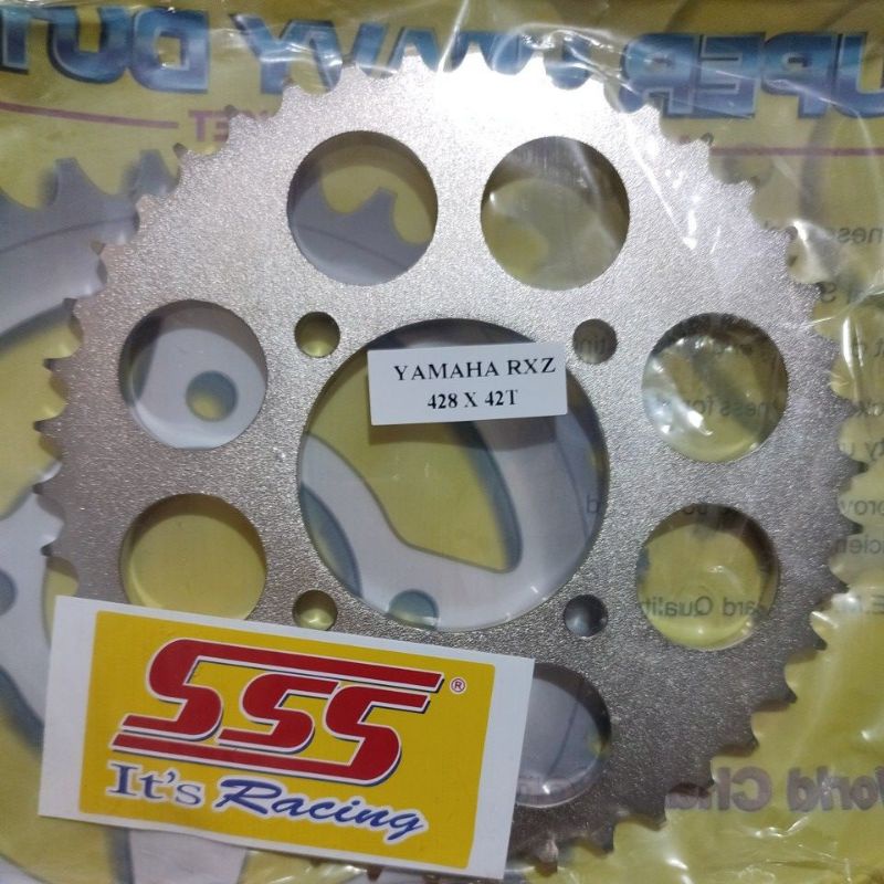 Gear Ger Gir Belakang Sss 428 41 42 43 44 45 Rxz  Jupiter z - Vega R - Fizr - Rx King - Mx-428-42T