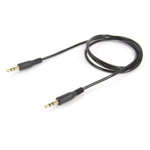 Kabel Audio AUX Jack 3.5mm Panjang 100cm HP Android Speaker Mobil Cable Musik Spotify