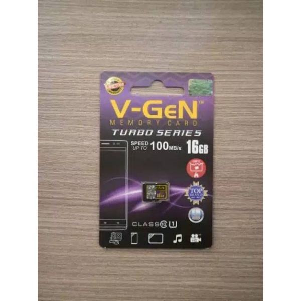 Memori Micro SD V-Gen Memory Card 32gb Class 10 Turbo Vgen Original Mmc Sdhc Tf Non Adaptor