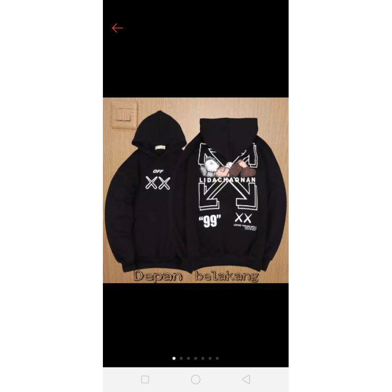 HOODIE OFF WHITE X UNIQLO