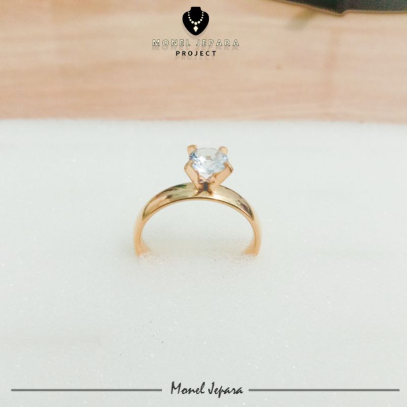 Cincin Emas / Putih Permata (Mewah dan Murah)