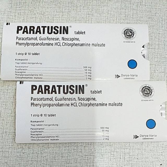 Paratusin tablet