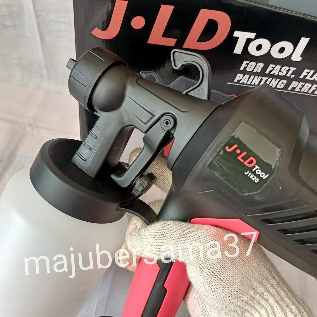 Semprotan cat tembok listrik jld 800cc spray gun listrik jld spet cat