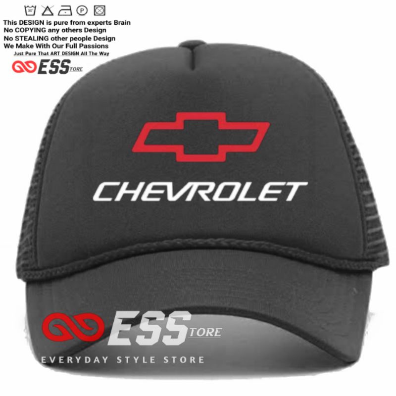 Topi Chevrolet Trucker Jaring