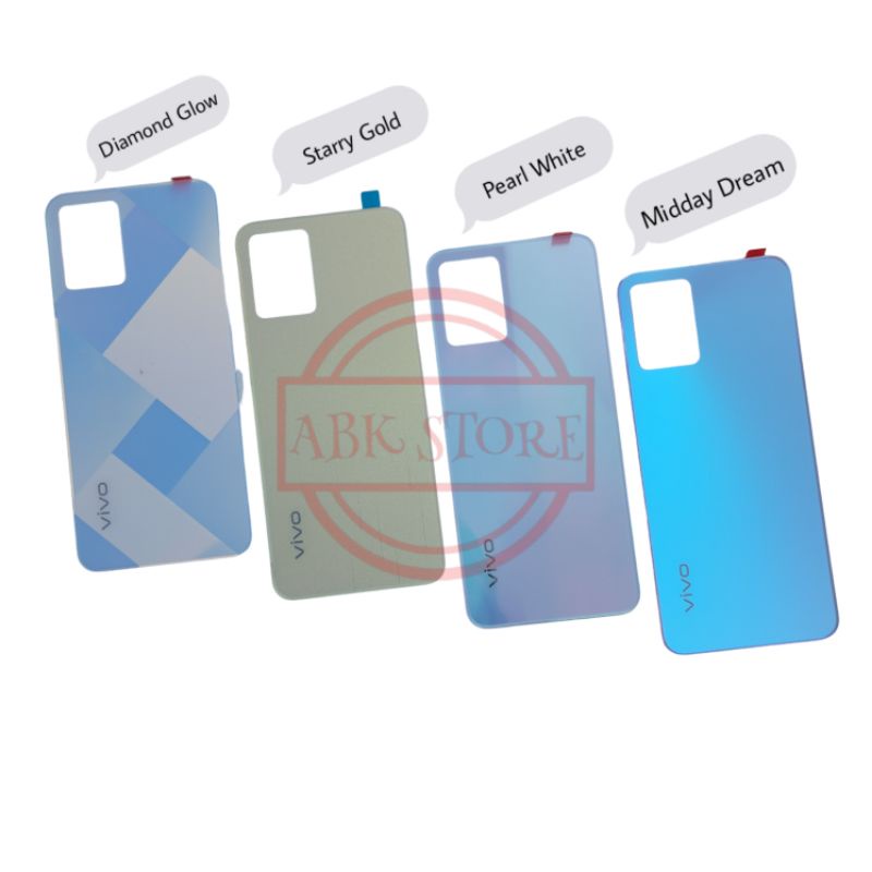 TUTUP BELAKANG BACKDOOR VIVO Y21 2021 Y21S Y21T Y21A Y33S Y33T BACKCOVER BACK CASING TUTUP BATERAI