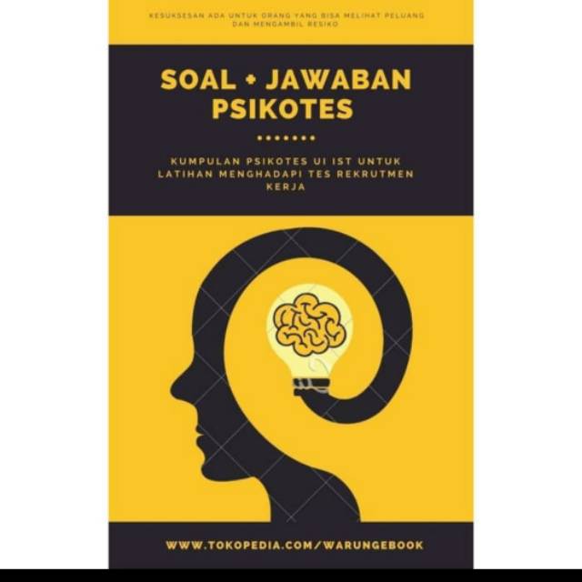 Ebook Soal Jawaban Psikotes Ui Dan Itb Shopee Indonesia