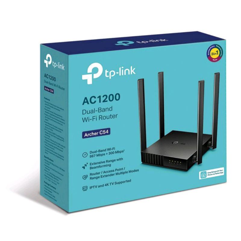 TP-Link Archer C54 AC1200 Router Dual Band Wi-Fi N